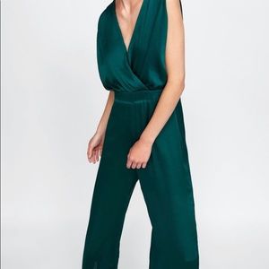 Zara jumpsuit green small